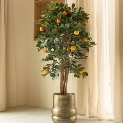 PrettyPlants Kunst Sinaasappelboom 120cm