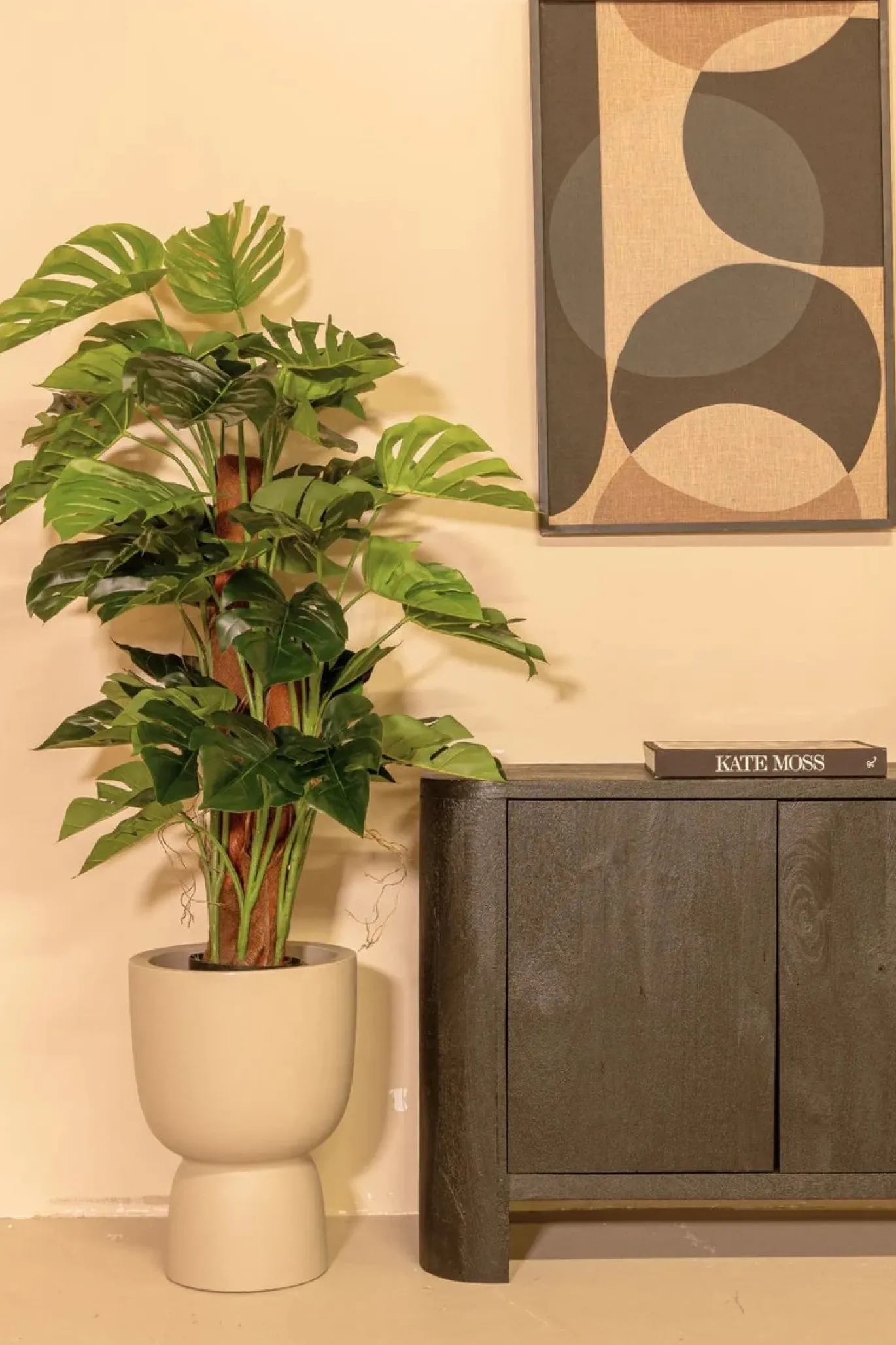 PrettyPlants Monstera Kunstplant Brock 120cm