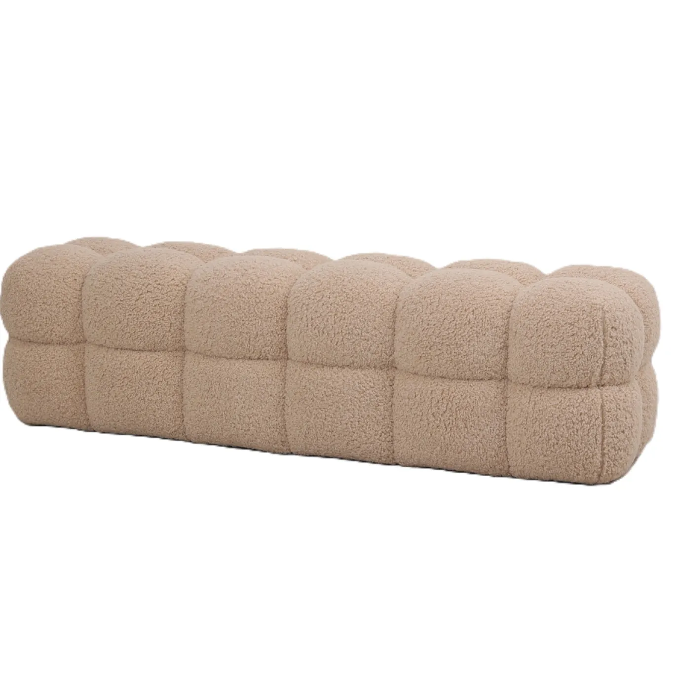 PTMD Bankje Teddy Beige