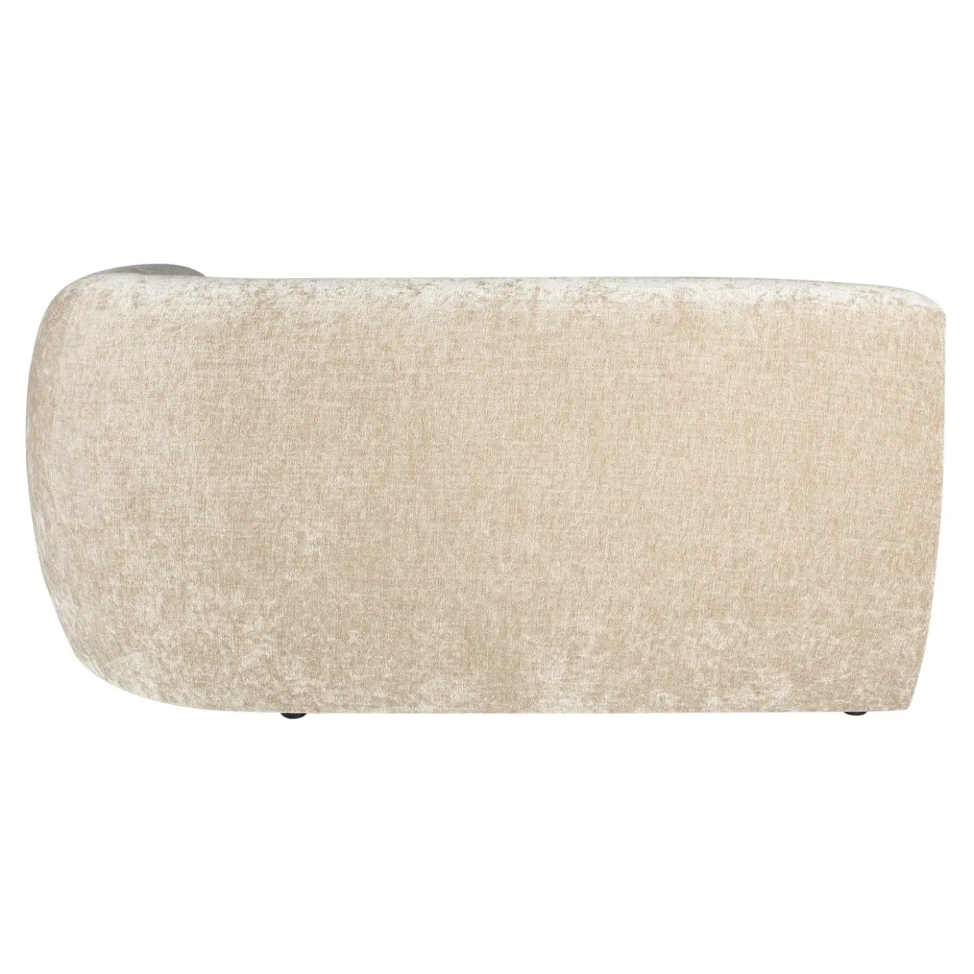PTMD Bank Lujo Element 2-Zits Arm Rechts Crème