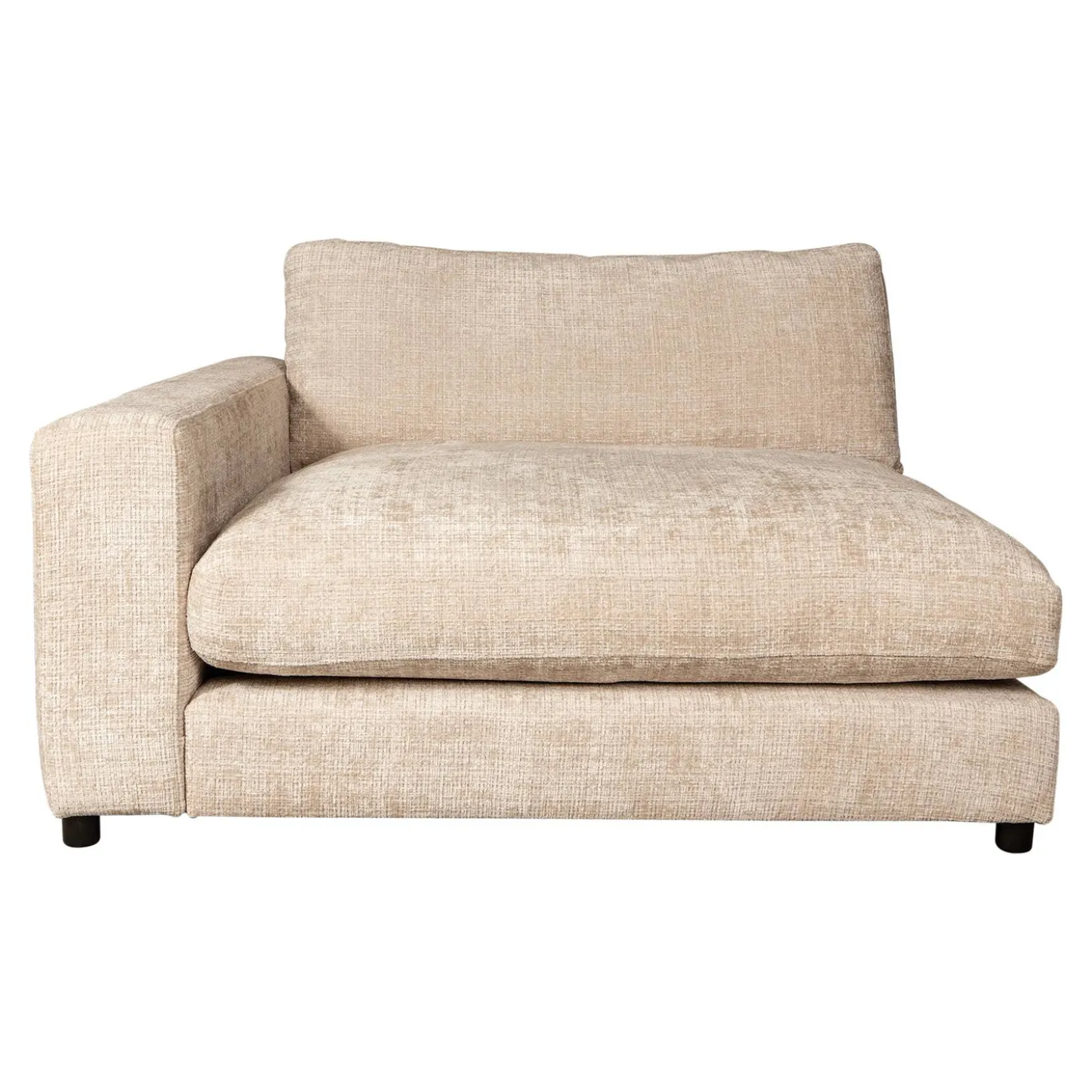 PTMD Bank New Nilla Element Chaise Longue Links Crème