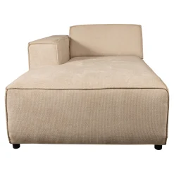 PTMD Bank Trapani Element Chaise Longue Links Mocca