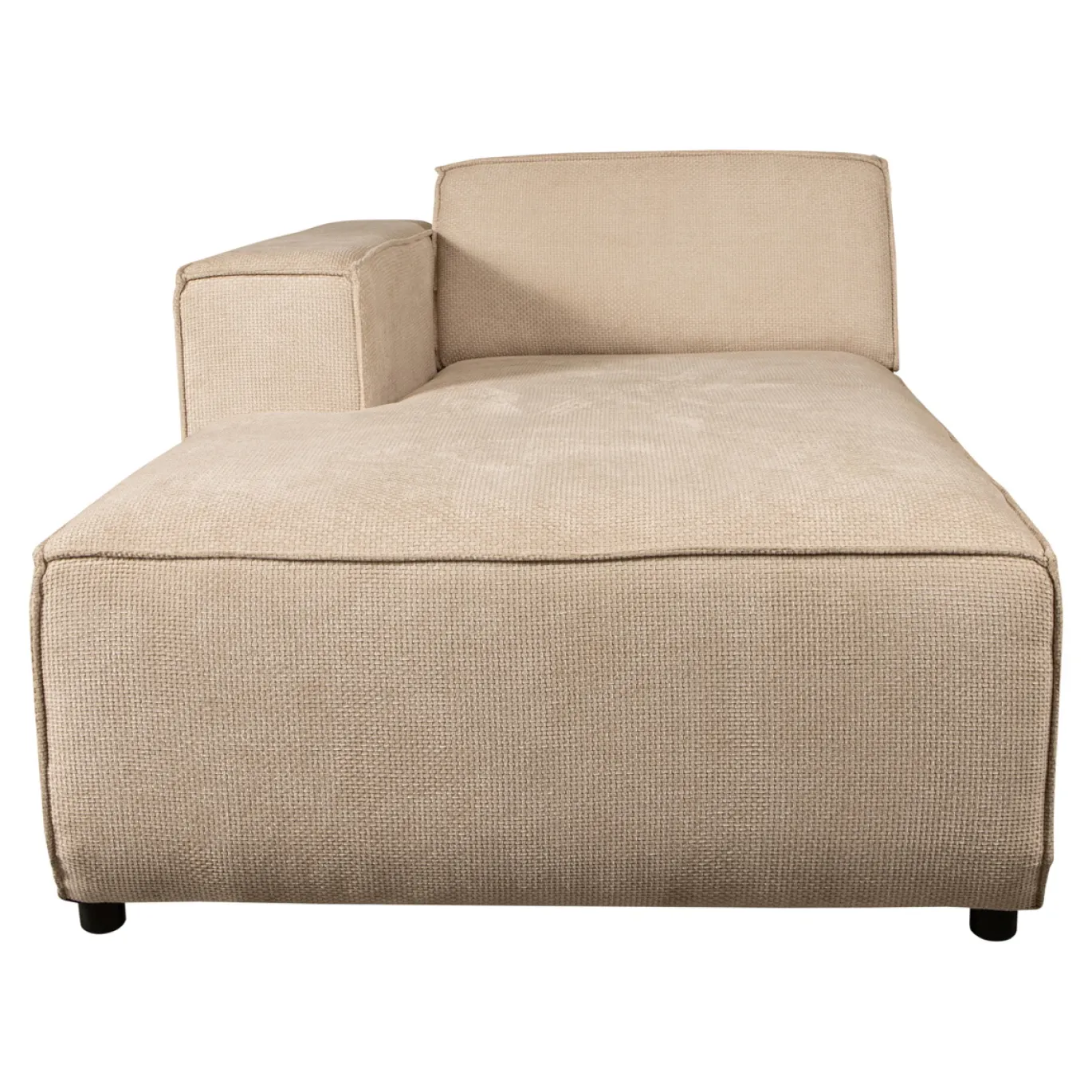 PTMD Bank Trapani Element Chaise Longue Links Mocca