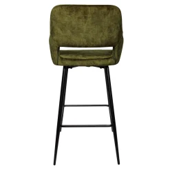 PTMD Barkruk Fallon Velvet Groen
