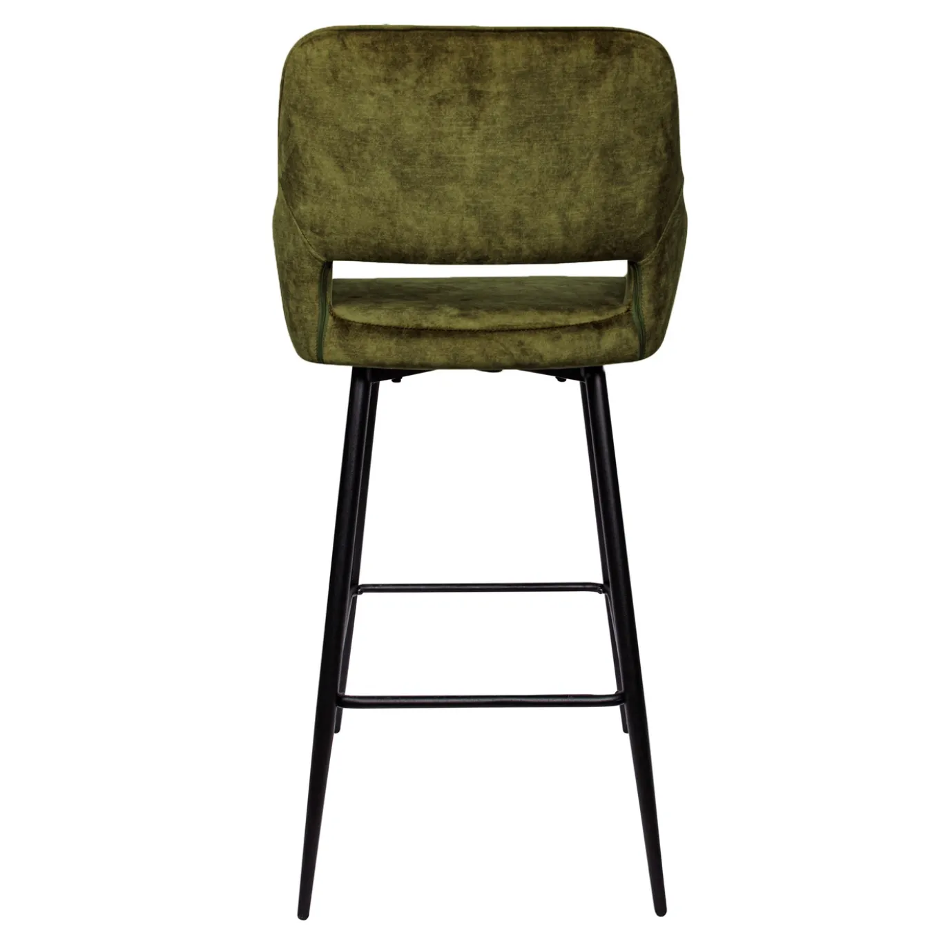 PTMD Barkruk Fallon Velvet Groen