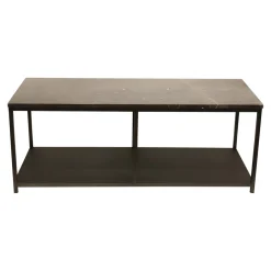 PTMD Bijzettafel Laco Bruin Marmer