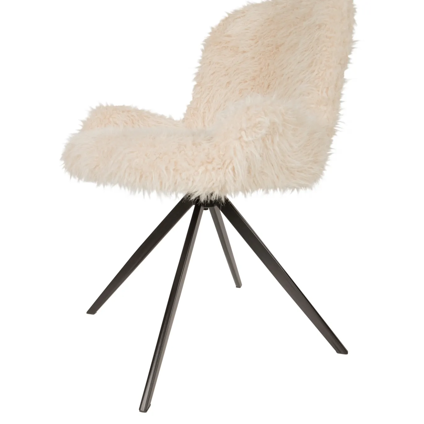 PTMD Eetkamerstoel Leander Hair Beige