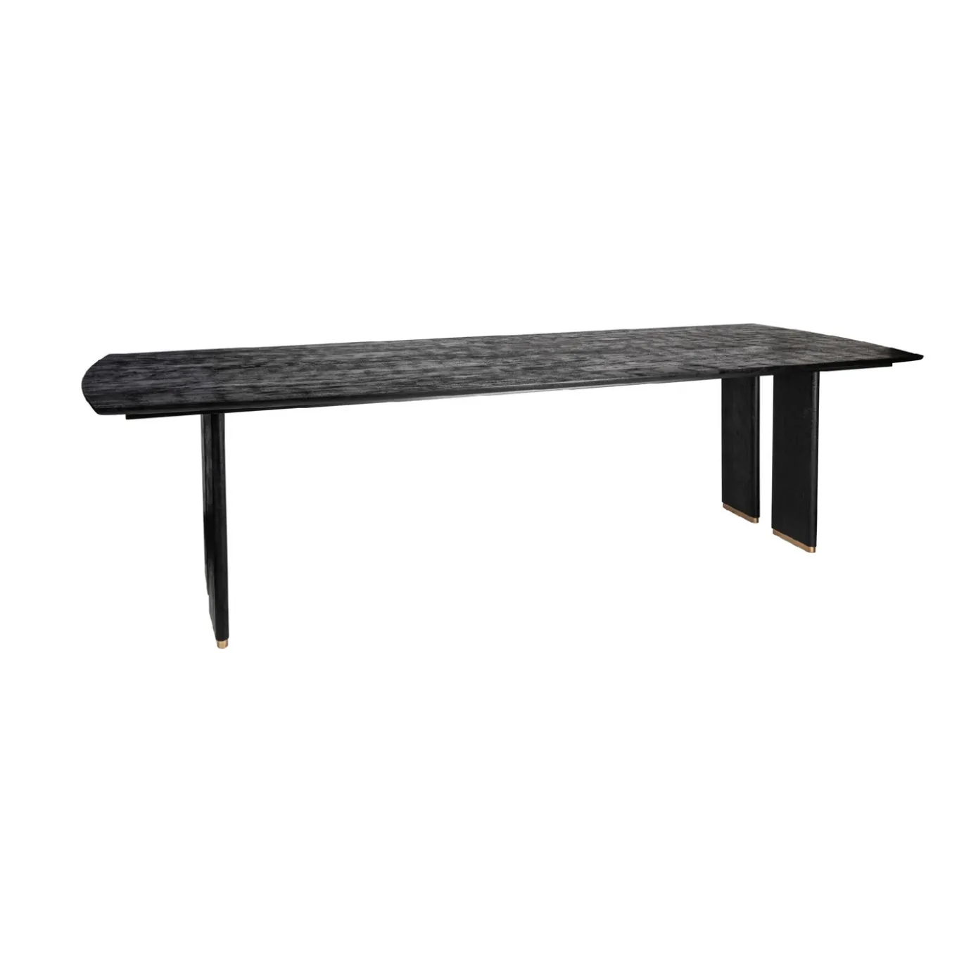 PTMD Eettafel Liber Zwart Mangohout 200cm
