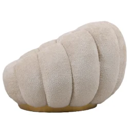 PTMD Fauteuil Daisy Crème