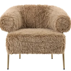PTMD Fauteuil Hair Fluffy Bruin