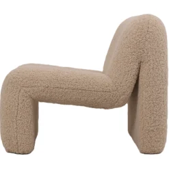 PTMD Fauteuil Oslo Teddy Beige