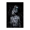 PTMD Glasschilderij Melani Black & White Woman