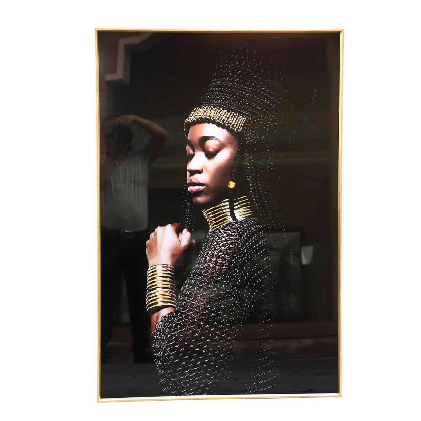PTMD Glasschilderij Melani Ethnic Women