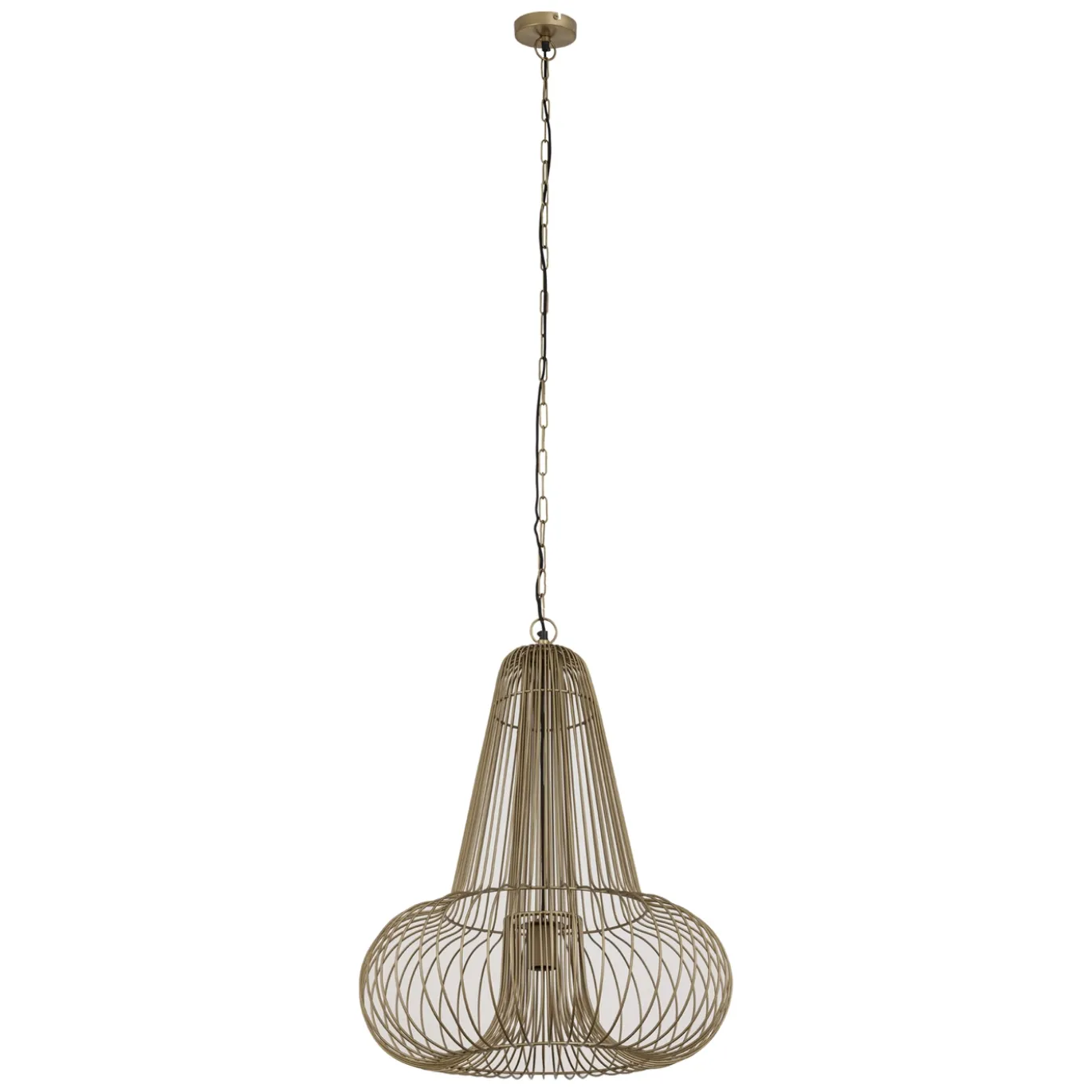 PTMD Hanglamp Aluesi Brass Ø55cm