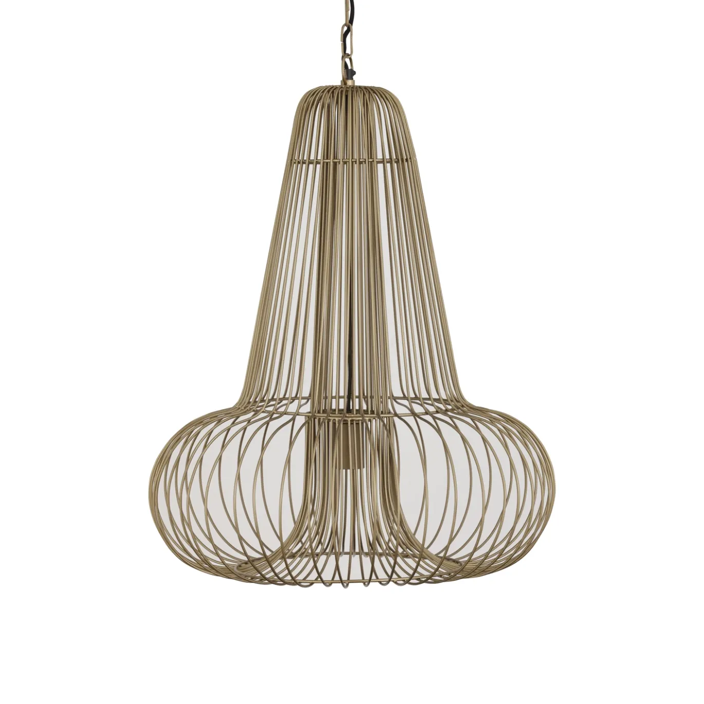 PTMD Hanglamp Aluesi Brass Ø55cm