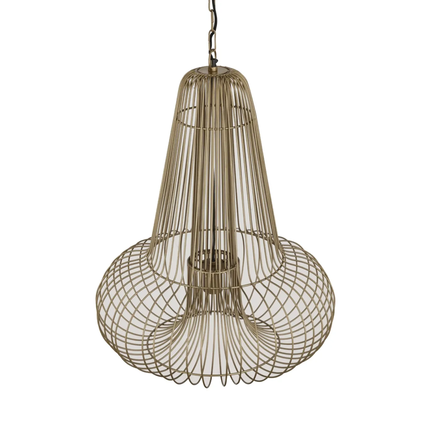 PTMD Hanglamp Aluesi Brass Ø55cm
