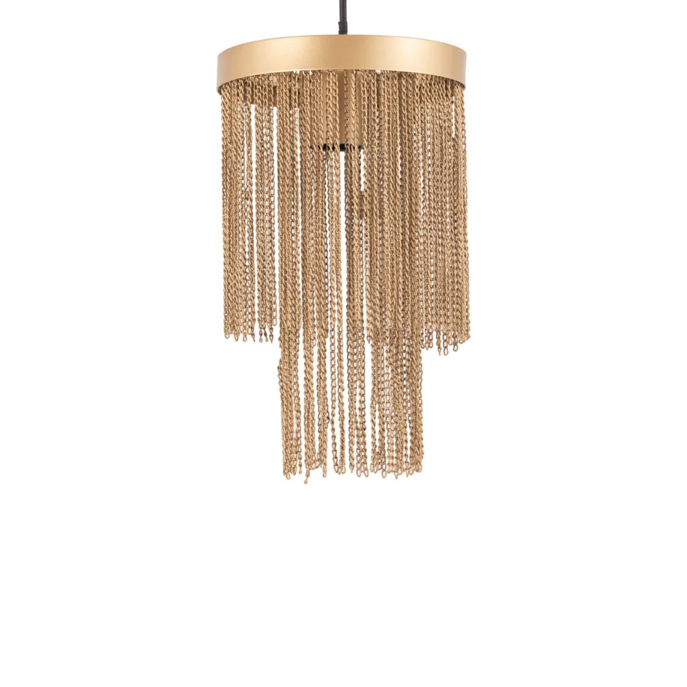 PTMD Hanglamp Brenton Goud Rond S