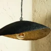 PTMD Hanglamp Majid Zwart/Goud