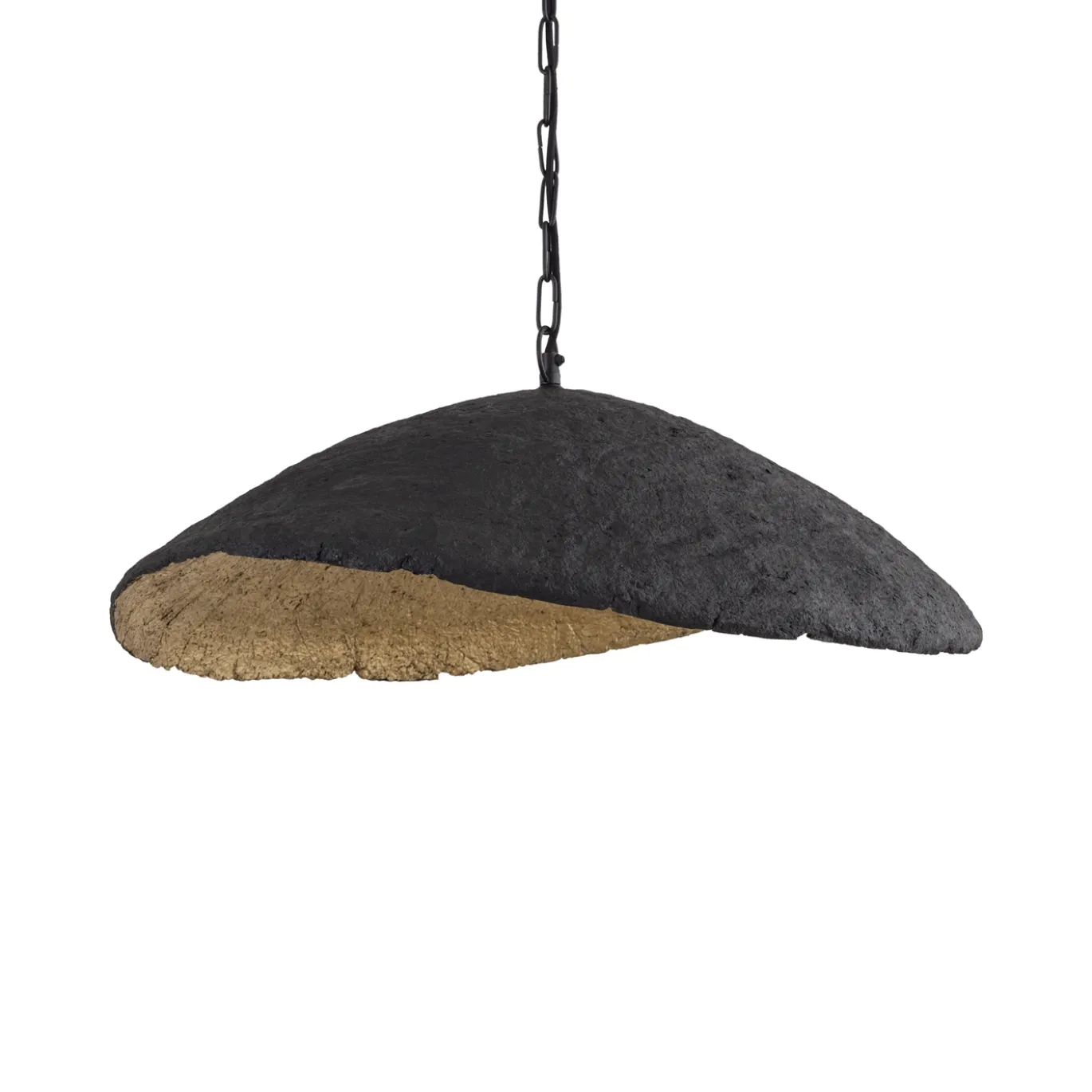 PTMD Hanglamp Majid Zwart/Goud