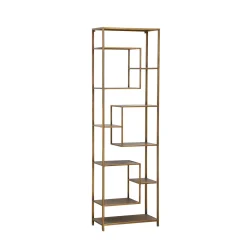 PTMD Kast Duana Playful Goud Iron Open Hoog
