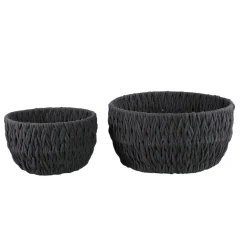 PTMD Mand Elliot Zwart Wide Set van 2