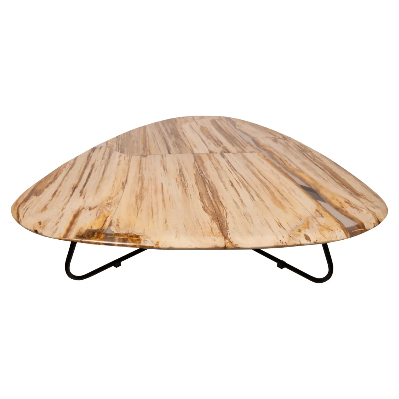PTMD Salontafel Deeba Versteend Hout 130cm