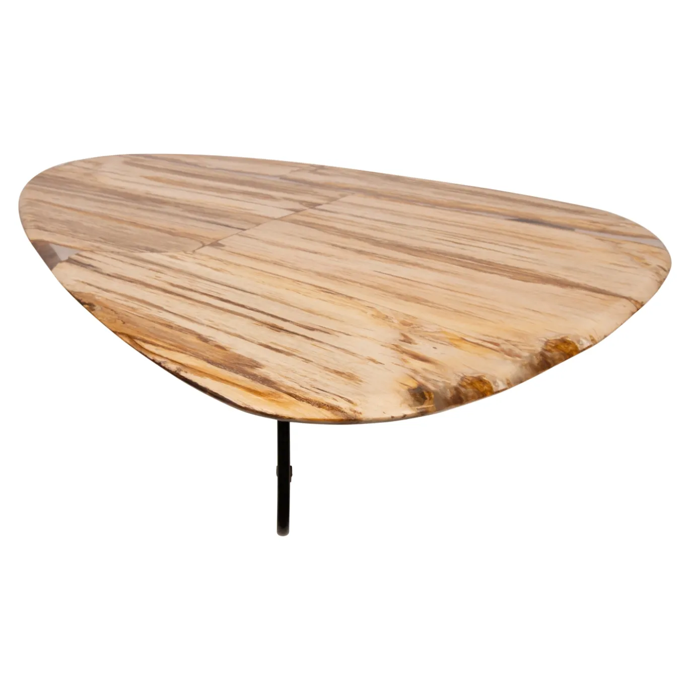 PTMD Salontafel Deeba Versteend Hout 130cm