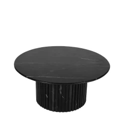 PTMD Salontafel Neelim Zwart Marmer Ø91cm