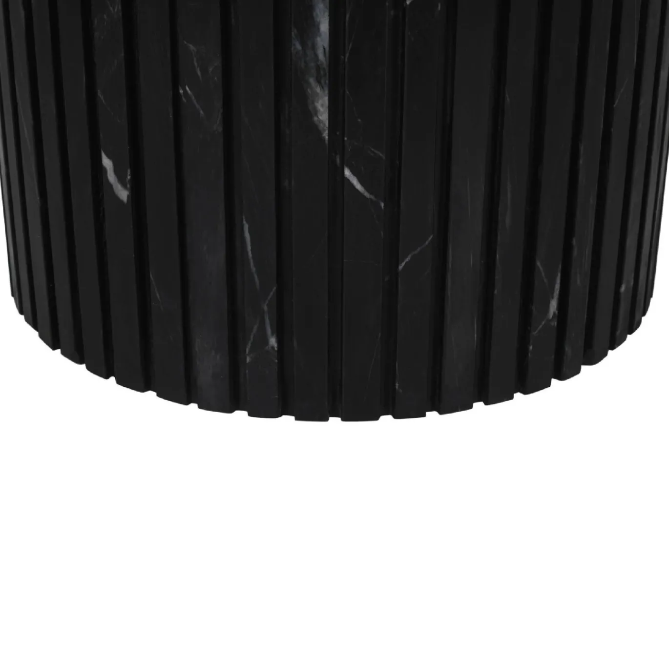 PTMD Salontafel Neelim Zwart Marmer Ø91cm