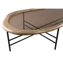 PTMD Salontafel Neelix Organisch Glas Naturel L