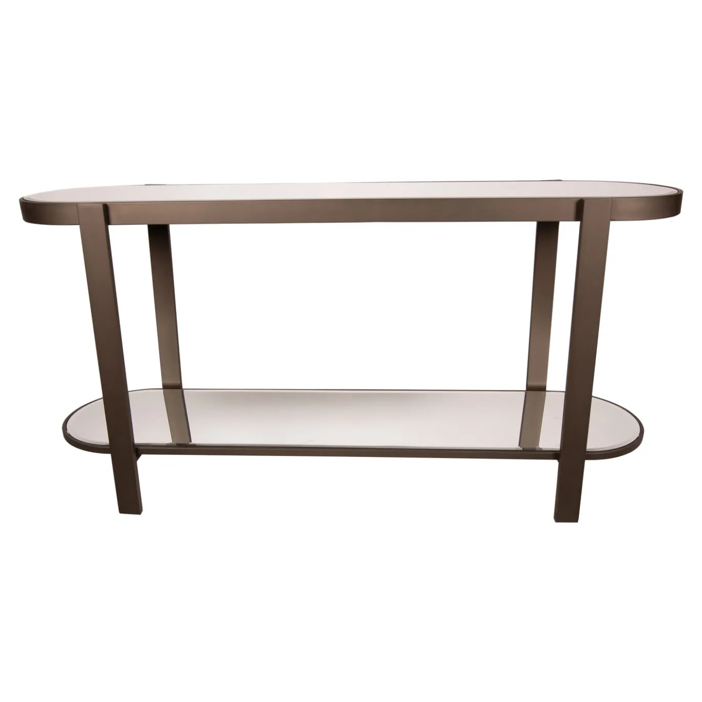 PTMD Sidetable Yozan Glas/Bruin 160cm