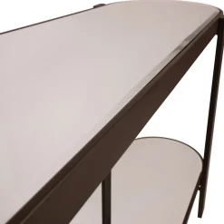 PTMD Sidetable Yozan Glas/Bruin 160cm