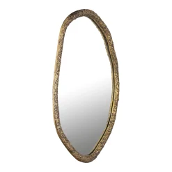 PTMD Spiegel Paislie Brass Organisch Rond