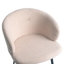 PTMD Stoel Move Teddy Sand Half Rond