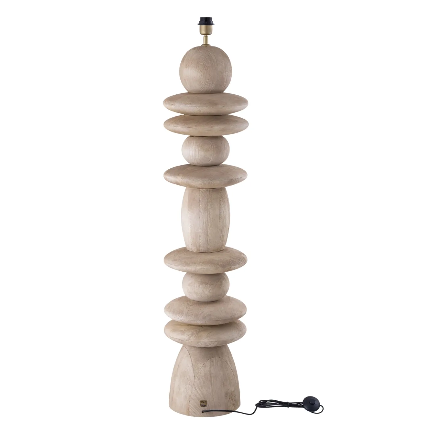 PTMD Vloerlamp Callain Naturel