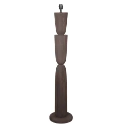 PTMD Vloerlamp Lorinne Bruin
