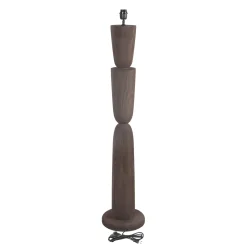 PTMD Vloerlamp Lorinne Bruin