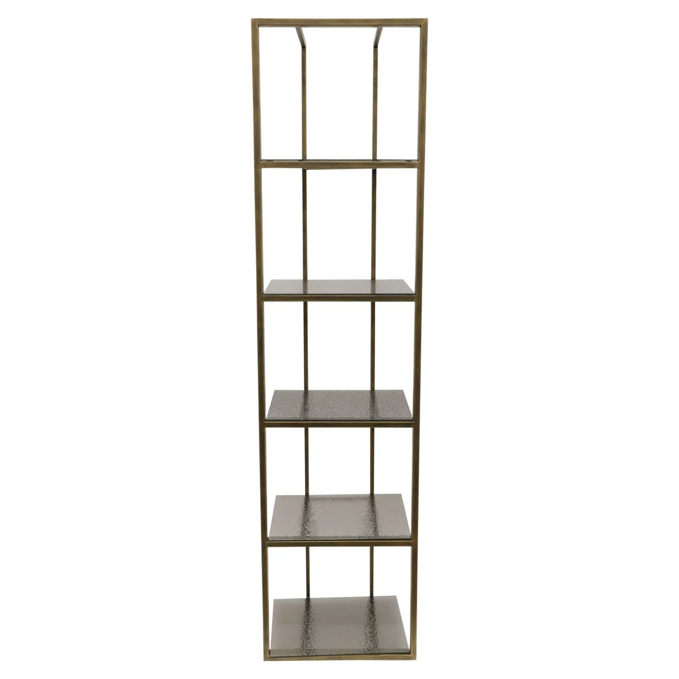 PTMD Wandkast Ilya Goud Metaal Smoky Glas