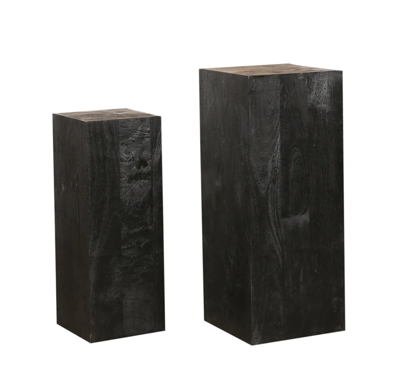 PTMD Zuil Kyro Zwart Set van 2