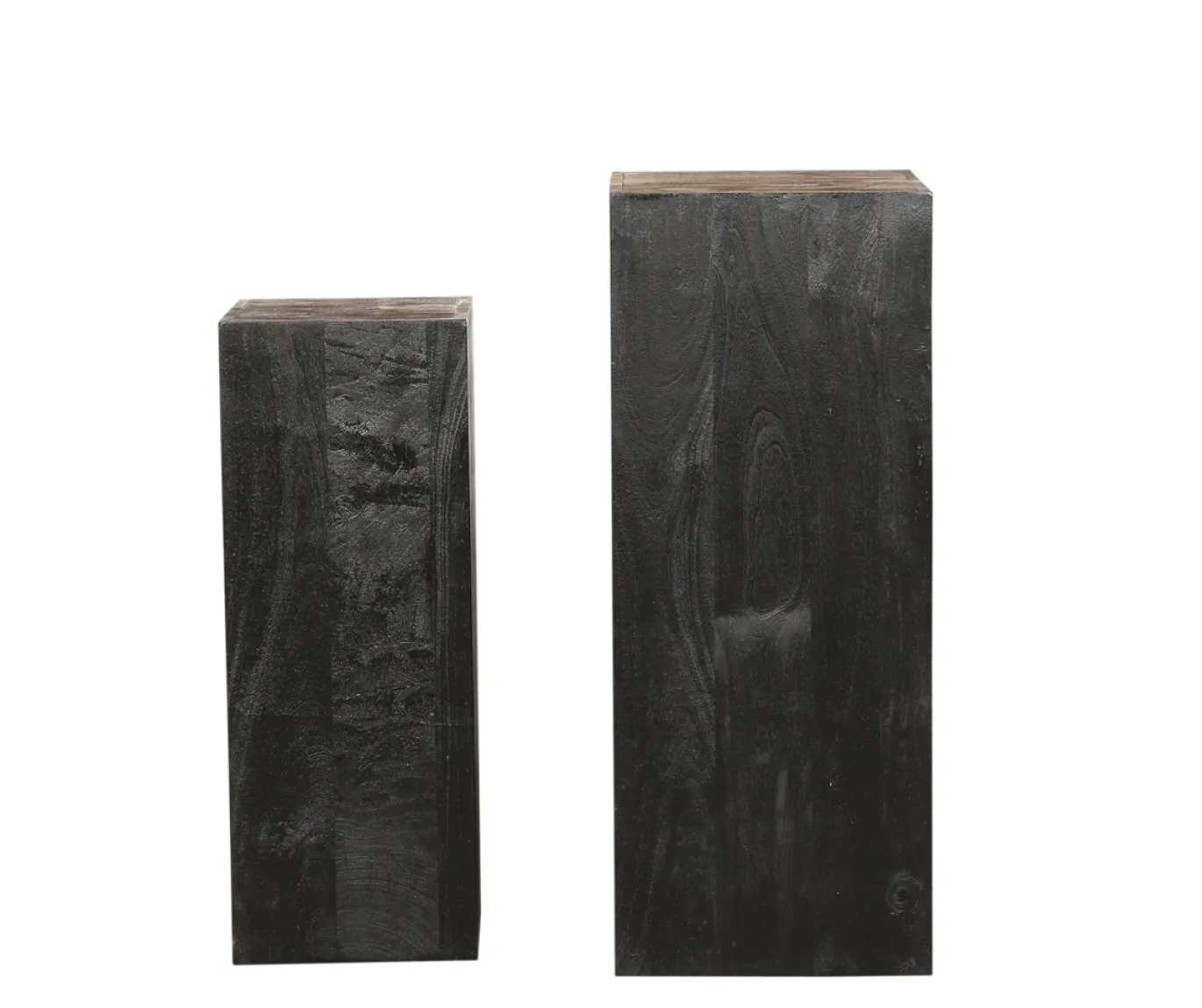 PTMD Zuil Kyro Zwart Set van 2