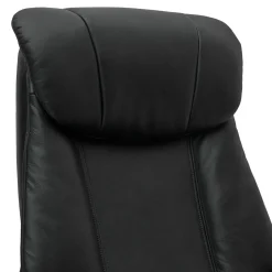 Relaxfauteuil Bonanza Zwart Leer - Giga Meubel