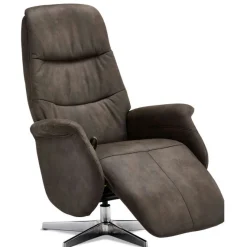 Relaxfauteuil Delta Grijs - Giga Meubel