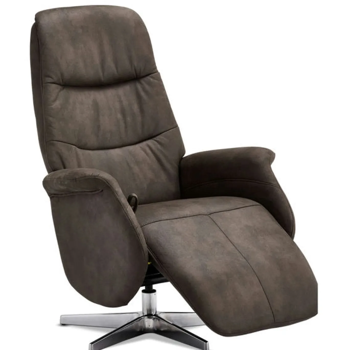 Relaxfauteuil Delta Grijs - Giga Meubel