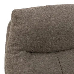 Relaxfauteuil Met Voetenbankje Lovik Taupe Monza - Giga Living