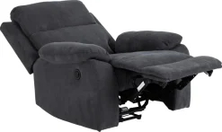 Relaxfauteuil Rinda Donkergrijs - Giga Living