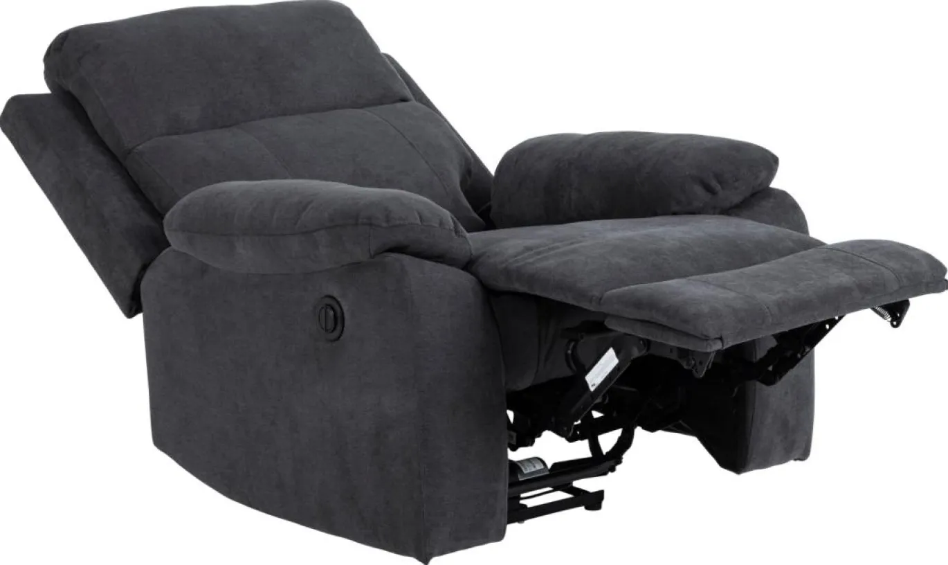Relaxfauteuil Rinda Donkergrijs - Giga Living