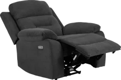 Relaxfauteuil Zarna Donkergrijs - Giga Living
