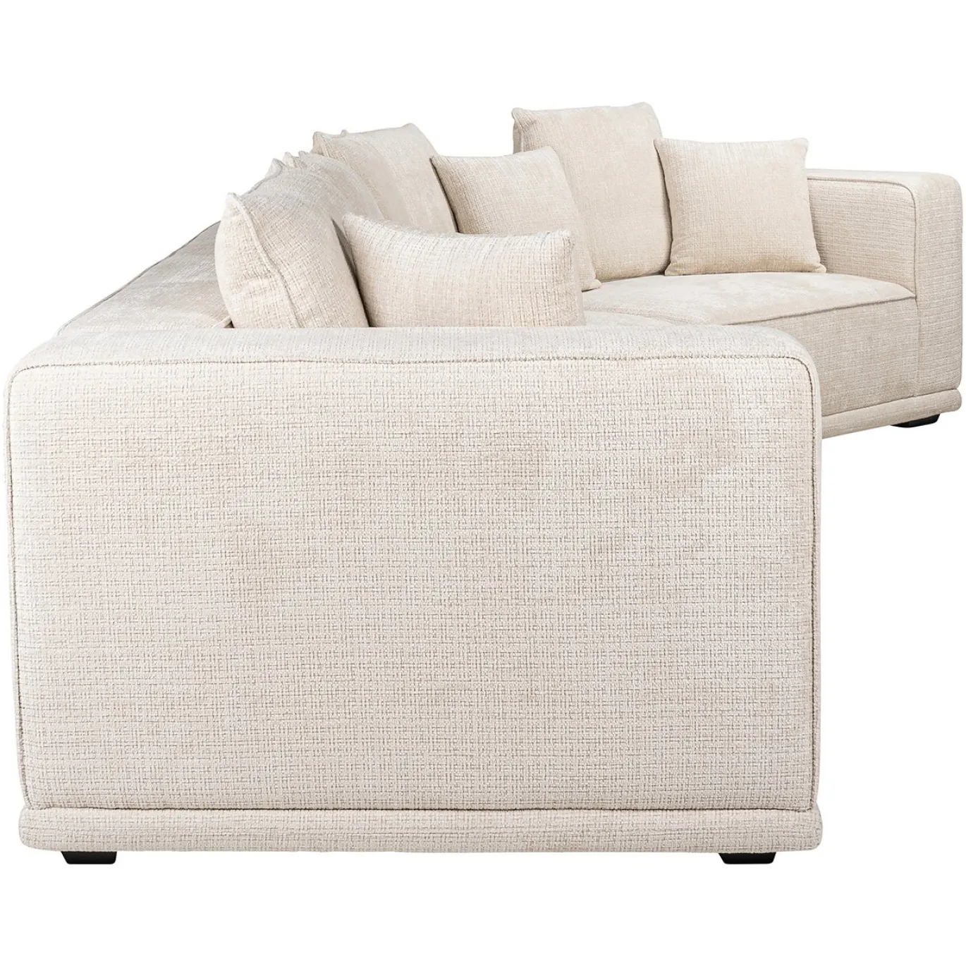 Richmond Bank Lusso 4-zits Beige Chenille