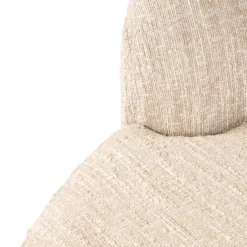 Richmond Bank Pandora Beige Angora Lounge Links