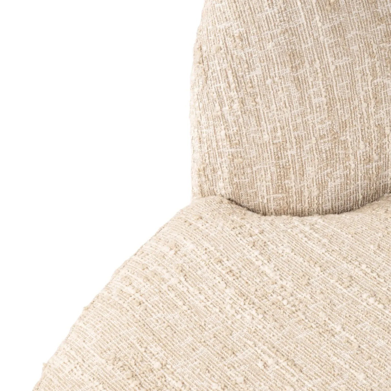 Richmond Bank Pandora Beige Angora Lounge Links